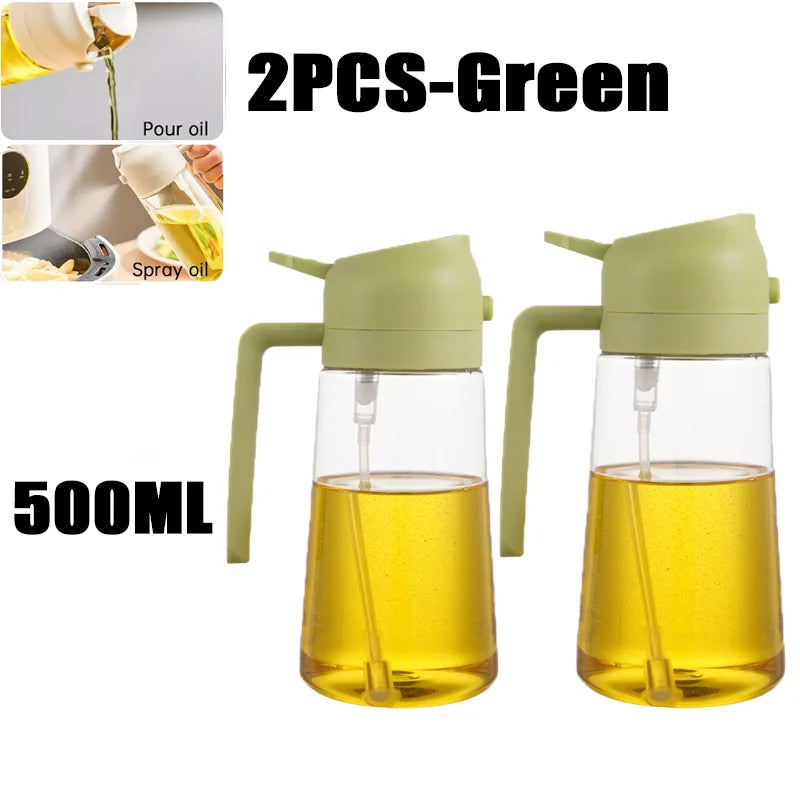 Oil Spray Bottle for Cooking – Refillable Olive Oil Sprayer