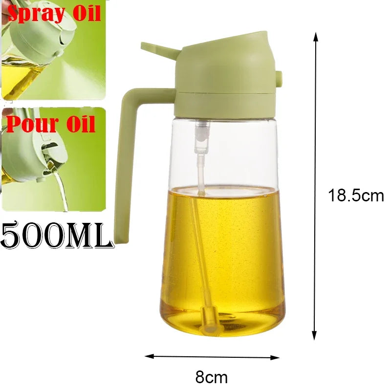 Oil Spray Bottle for Cooking – Refillable Olive Oil Sprayer