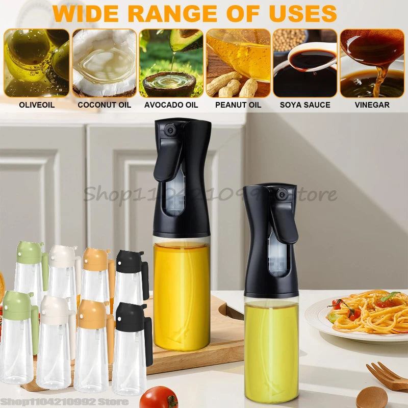 Oil Spray Bottle for Cooking – Refillable Olive Oil Sprayer