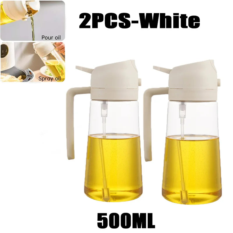 Oil Spray Bottle for Cooking – Refillable Olive Oil Sprayer