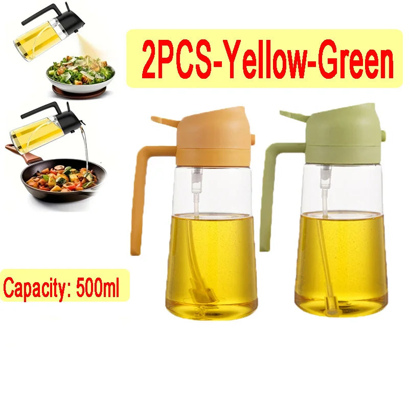 Oil Spray Bottle for Cooking – Refillable Olive Oil Sprayer